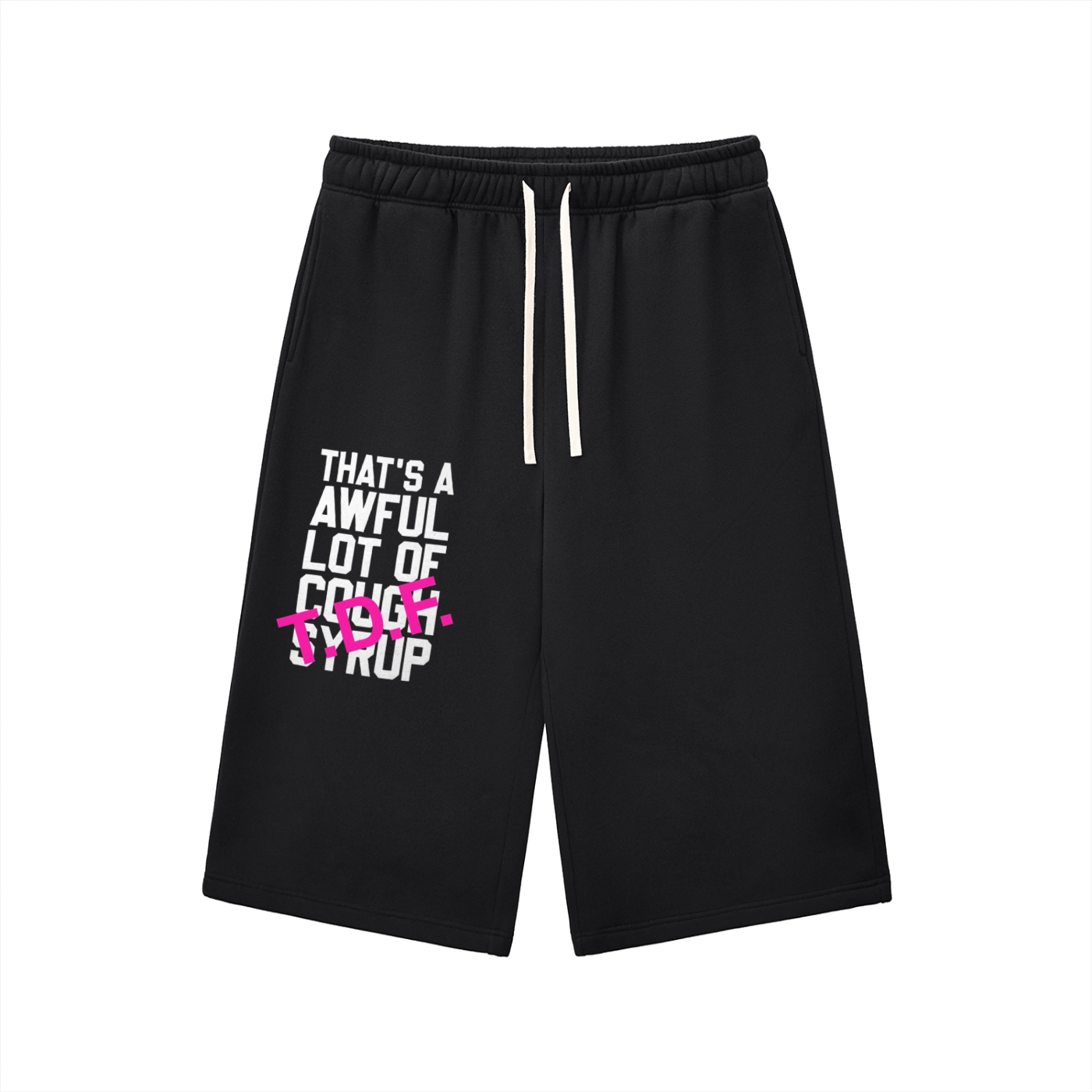 ALOCS x TDF COLLAB 3/4 SWEAT SHORTS