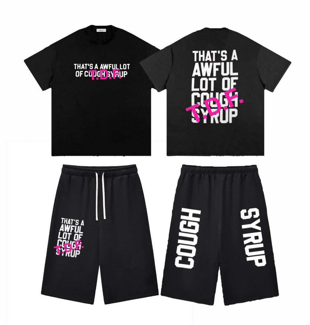 ALOCS x TDF COLLAB BUNDLE T-SHIRT+ 3/4 SHORTS